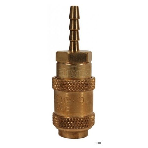 Dixon A Series Quick Connect Coupler, 1/4 in Nominal, Quick Connect Coupler x Hose Barb, 500 psi Pressure, 2AS2-B - main